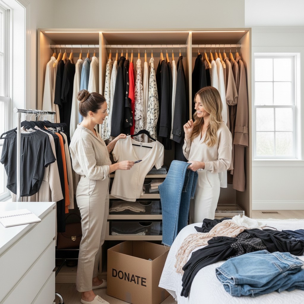 Garderobe gennemgang